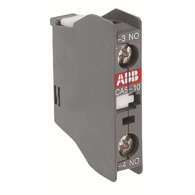 ABB Auxiliary Contact Block, 1 Contact, 1NO, Front Mount