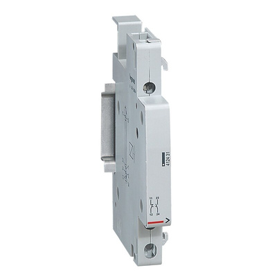 Legrand Auxiliary Contact, 2 Contact, N/C + N/O