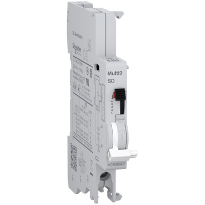 Schneider Electric Auxiliary Contact, 1 Contact, 1 C/O, Clip-On, C60