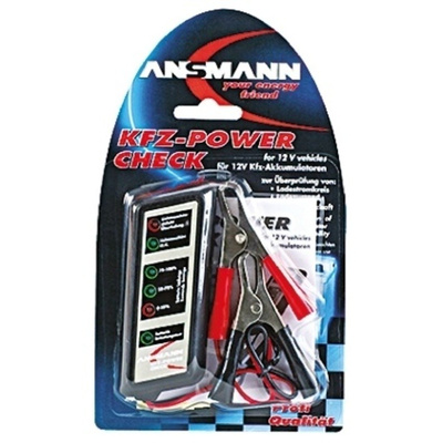 Ansmann 4000002 Car Battery Tester 12V Lead Acid