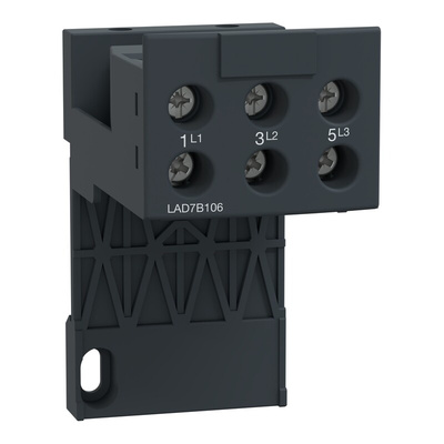 Schneider Electric TeSys Contactor Terminal Block for use with LR3D Series, LRD Series