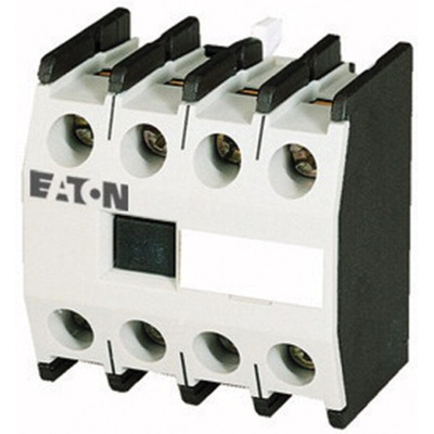 Eaton Auxiliary Contact, 4 Contact, 4NC, Front Mount