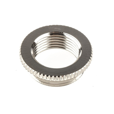 Lapp M25 → M20 Cable Gland Adapter, Nickel Plated Brass