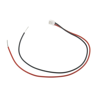 TE Connectivity Connector Cable Assembly 158.8mm 3 A Black/Red
