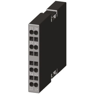 Siemens Auxiliary Contact, 2 Contact, 1NC + 1NO, Snap-On, Sirius Innovation