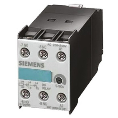 Siemens Auxiliary Contact, 2 Contact, 1NC + 1NO, SIRIUS