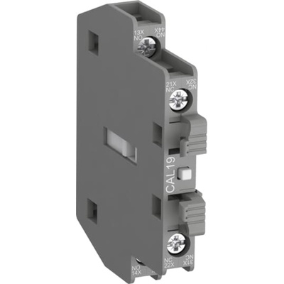 ABB Auxiliary Contact, 4 Contact, 2NC + 2NO, Side Mount