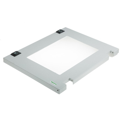 Schneider Electric Fibreglass Reinforced Polyester RAL 7035 Glazed Door, 400mm H, 300mm W for Use with PLM Enclosure