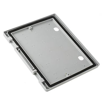 Schneider Electric Fibreglass Reinforced Polyester RAL 7035 Plain Door, 800mm H, 600mm W for Use with PLM Enclosure