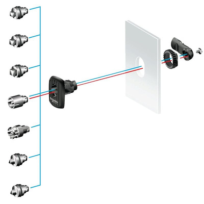 Schneider Electric 5mm Double Bit Lock Insert For Use With Spacial S3D encl