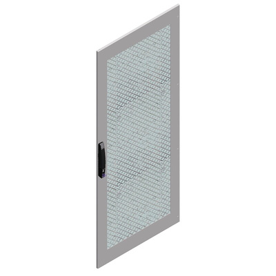 Schneider Electric NSYP Series Lockable RAL 7035 Ventilated Door, 2000mm H, 800mm W for Use with Spacial SF/SM