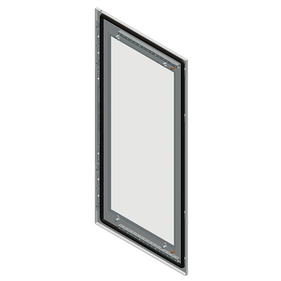 Schneider Electric NSYSFD Series Lockable RAL 7035 Transparent Door, 2200mm H, 600mm W for Use with Spacial SF