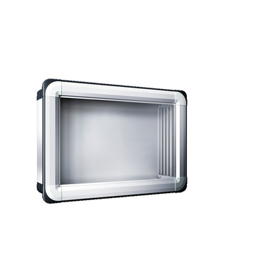 Rittal CP Series RAL 7024 Aluminium Command Panel, 400mm H, 520mm W, for Use with CP Series