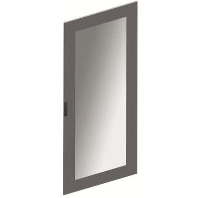 ABB Steel RAL 7035 Transparent Door, 589.5mm W, 15mm L for Use with Cabinets TriLine