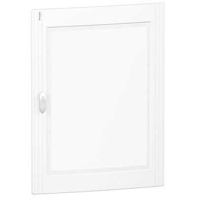 Schneider Electric Lockable Glass, Metal Transparent Door, 750mm H, 550mm W for Use with Enclosure 4 x 24 Modules