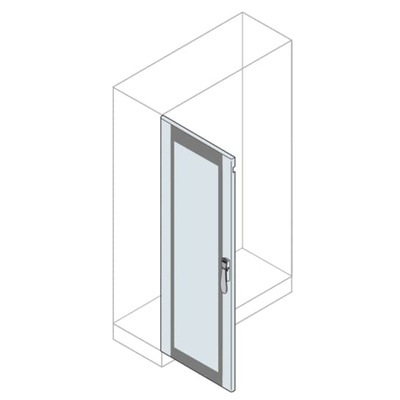 ABB AM2 Series Steel RAL 7035 Glazed Double Door, 600mm W, 1.8m L for Use with IS2 Enclosures
