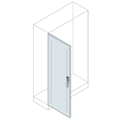 ABB AM2 Series Steel RAL 7035 Blind Door Cable Container, 400mm W, 2m L for Use with Cable Container
