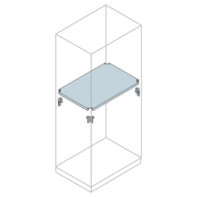 ABB IS2 Series Steel Partition Panel, 1m W, 1m L, for Use with IS2 Enclosures For Automation