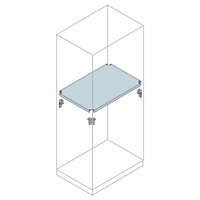 ABB IS2 Series Steel Partition Panel, 400mm W, 1m L, for Use with IS2 Enclosures For Automation
