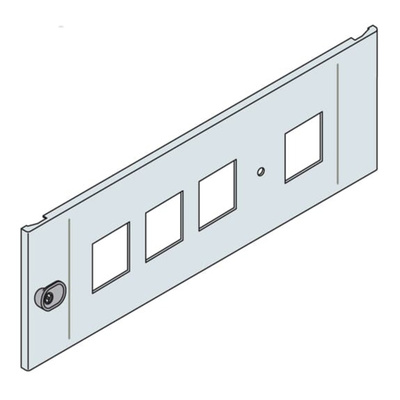 ABB IS2 Series RAL 7035 Steel Instrument Panel, 200mm W, 800mm L, for Use with IS2 Enclosures For Automation