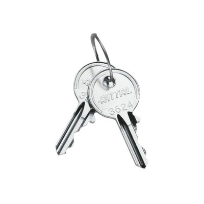 Rittal SZ Series Key with 3524 E barrel For Use With Security Lock 3524 E