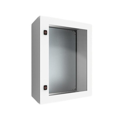 nVent HOFFMAN AD Series Lockable Mild Steel RAL 7035 Transparent Door, 400mm W, 500mm L for Use with Enclosures