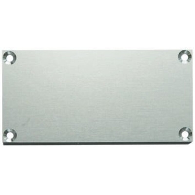 Rose Aluminium Front Panel, 3mm H, 48mm W, 96mm L, for Use with Multitronic SE 48