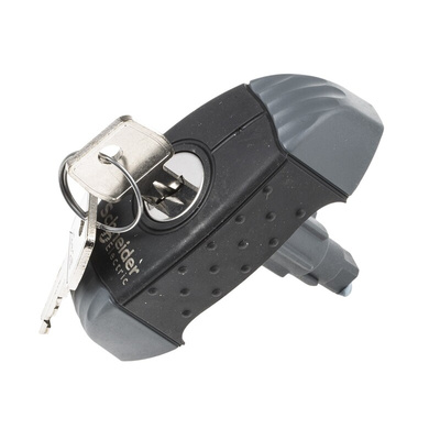 Schneider Electric Black, Grey Locking Handle, T-Handle