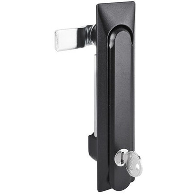 RS PRO Black Zinc Alloy Locking Handle, Swing