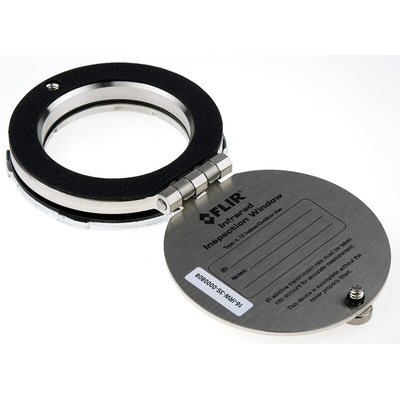 FLIR Stainless Steel Inspection Window for use with Flir Cameras