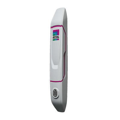 Rittal RAL7035 Die Cast Zinc Locking Handle, Swing