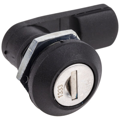 RS PRO Black Locking Handle, Compression Latch