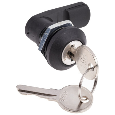 RS PRO Black Locking Handle, Compression Latch