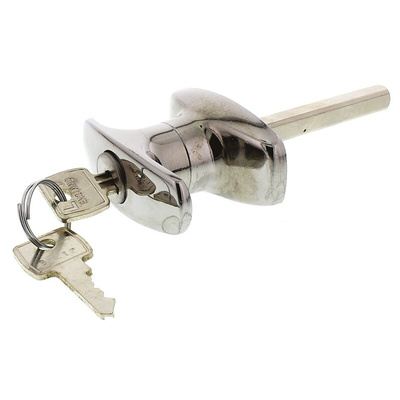 Euro-Locks a Lowe & Fletcher group Company Silver Locking Handle, T-Handle
