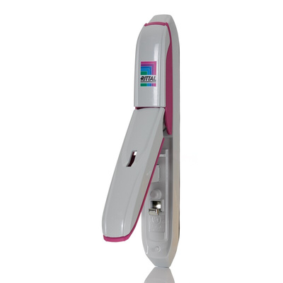 Rittal Grey Die Cast Zinc Locking Handle, Flush Face