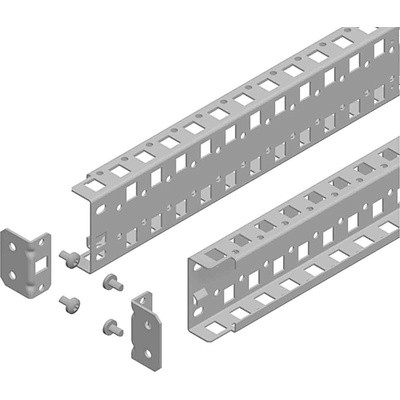 Schneider Electric NSYSUCR Series Cross Rail, 65mm W, 400mm H For Use With Spacial SF, Spacial SFX, Spacial SM, Spacial