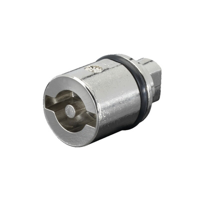 Rittal Silver Die Cast Zinc Lock Insert