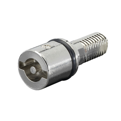 Rittal Silver Die Cast Zinc Lock Insert