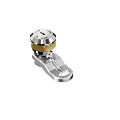 Rittal Silver Die Cast Zinc Lock Insert