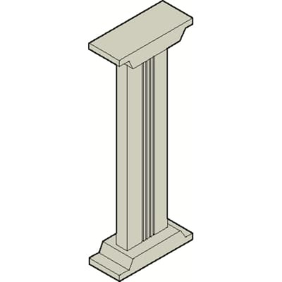 ABB 318 x 188 x 833mm Plinth for use with Enclosure