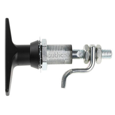 Southco Black Die Cast Zinc Locking Handle, T-Handle