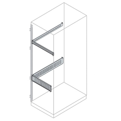 ABB AM2 Series Steel Crosspiece, 100mm W, 600mm L For Use With AM2 Cabinets, IS2 Enclosures For Automation