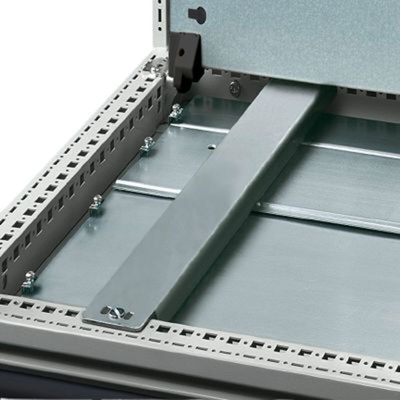 Rittal TS Series Sheet Steel Support Rail, 600mm W, 75mm L For Use With CM, SE, TS, VX