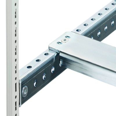 Rittal TS Series Sheet Steel Support Rail, 600mm W, 75mm L For Use With CM, SE, TS, VX