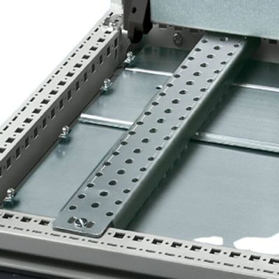Rittal TS Series Sheet Steel Support Rail, 800mm W, 75mm L For Use With CM, SE, TS, VX