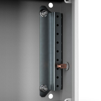 nVent HOFFMAN BPP Series Galvanised Steel Bottom Profile, 35mm W, 273mm L For Use With Enclosures