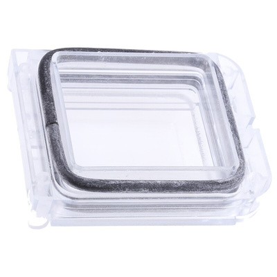 Fibox Transparent Polycarbonate IP54 Inspection Window for use with 2 Module Enclosure