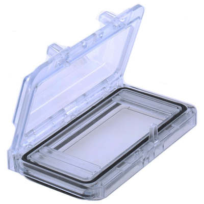 Fibox Transparent Polycarbonate IP54 Inspection Window for use with 6 Module Enclosure