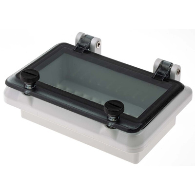 MENNEKES Grey Polycarbonate IP44 Inspection Window for use with 46277-3, DIN 43880