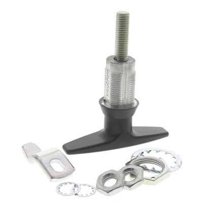 Southco Black Die Cast Zinc Locking Handle, T-Handle